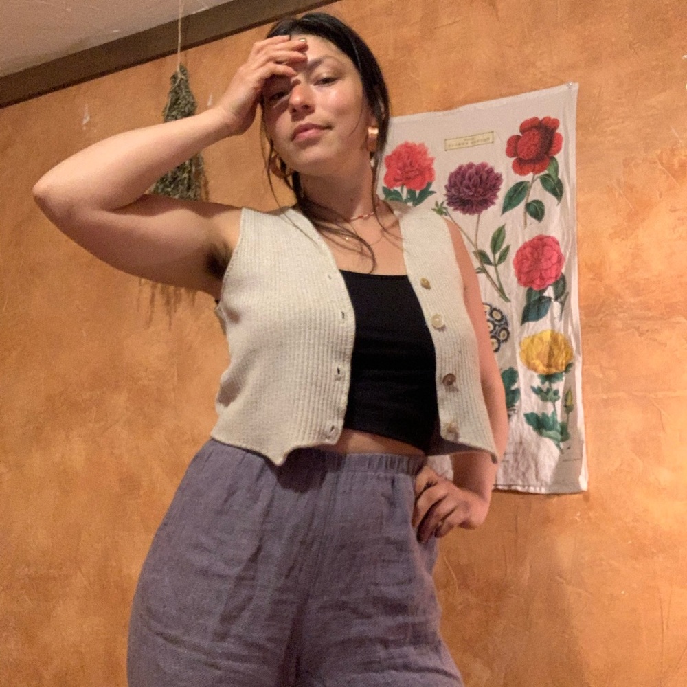 FLAX lavender flares S